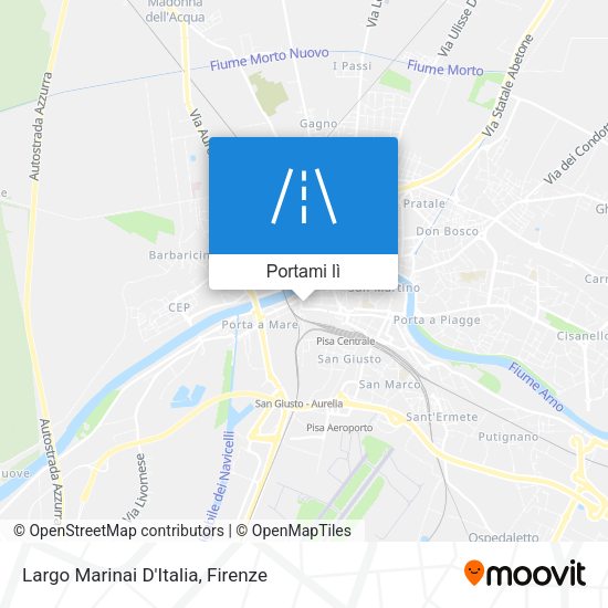 Mappa Largo Marinai D'Italia