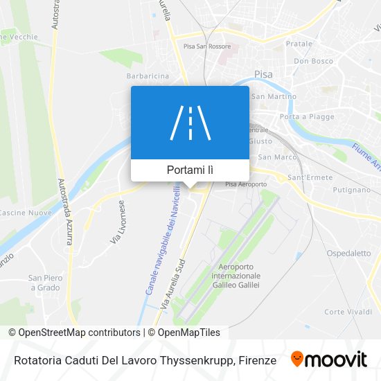Mappa Rotatoria Caduti Del Lavoro Thyssenkrupp