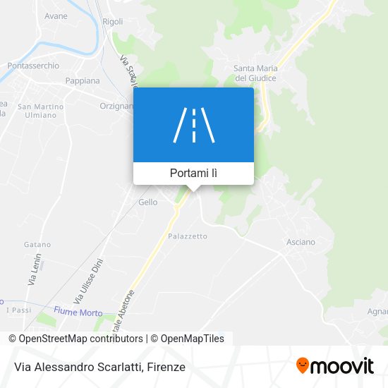 Mappa Via Alessandro Scarlatti