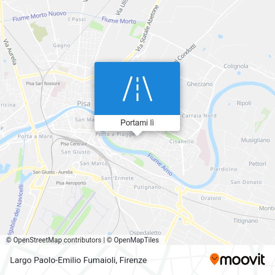 Mappa Largo Paolo-Emilio Fumaioli