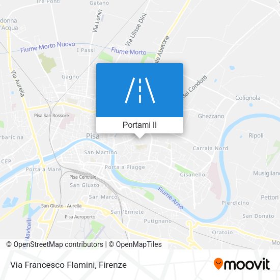 Mappa Via Francesco Flamini