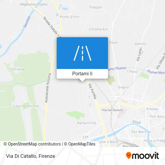 Mappa Via Di Catallo