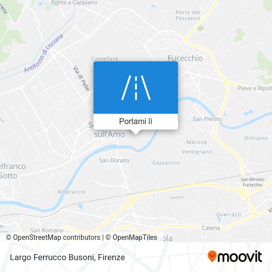 Mappa Largo Ferrucco Busoni