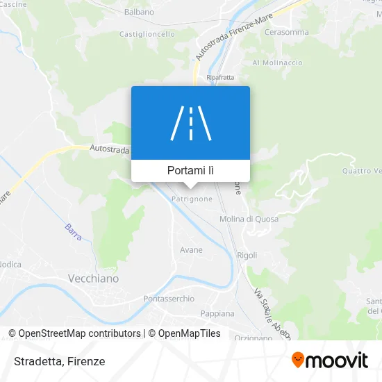 Mappa Stradetta