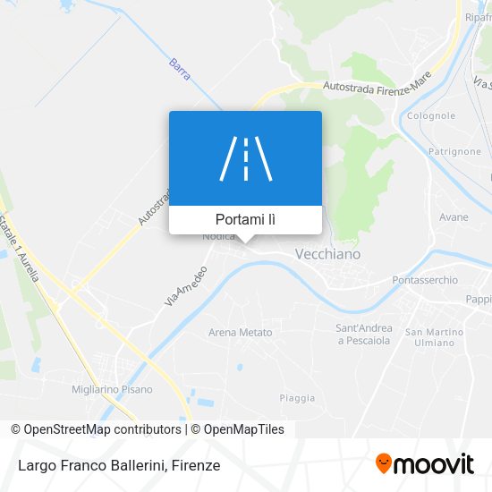 Mappa Largo Franco Ballerini