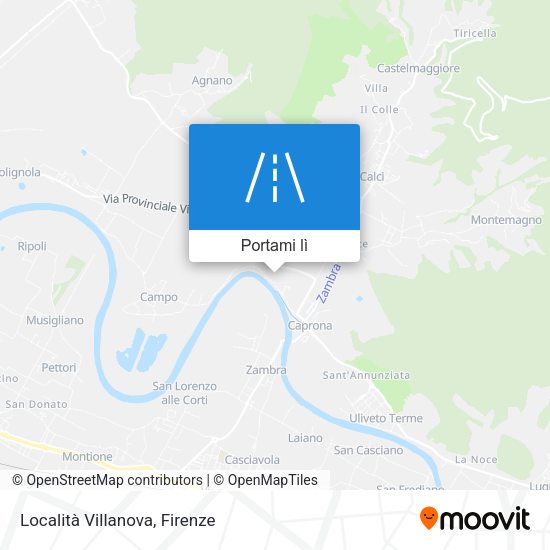 Mappa Località Villanova