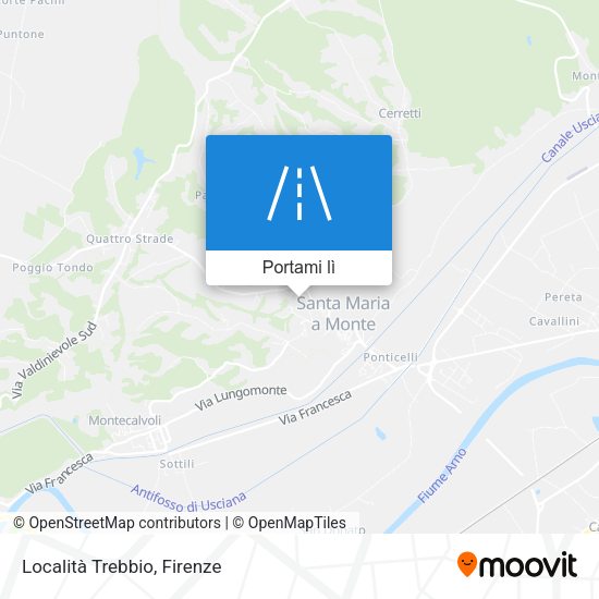 Mappa Località Trebbio