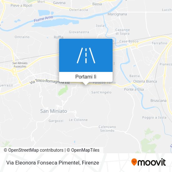 Mappa Via Eleonora Fonseca Pimentel