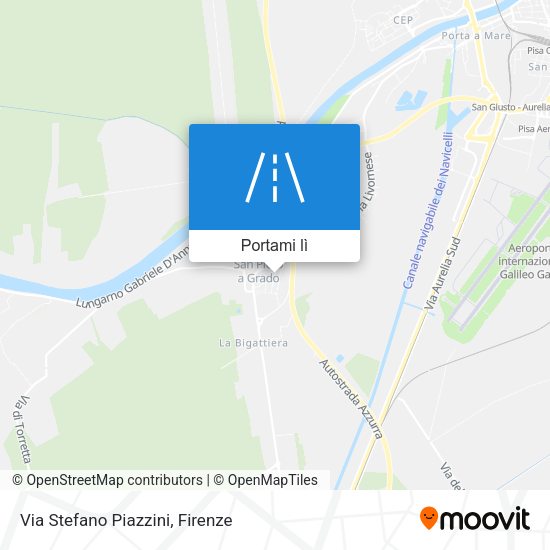 Mappa Via Stefano Piazzini