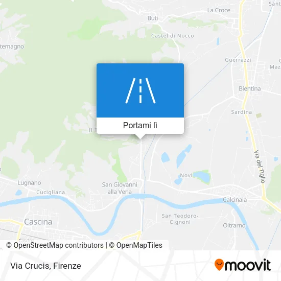 Mappa Via Crucis
