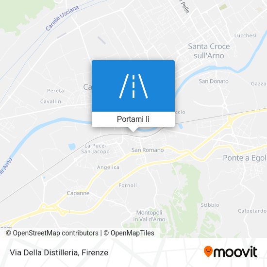 Mappa Via Della Distilleria