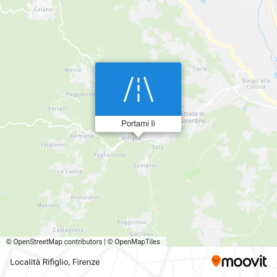Mappa Località Rifiglio