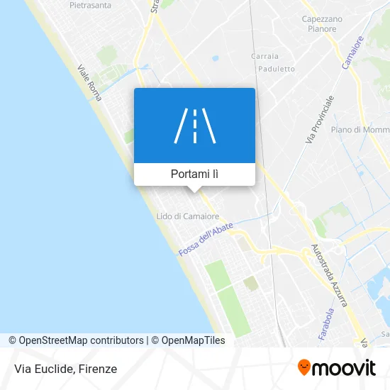 Mappa Via Euclide