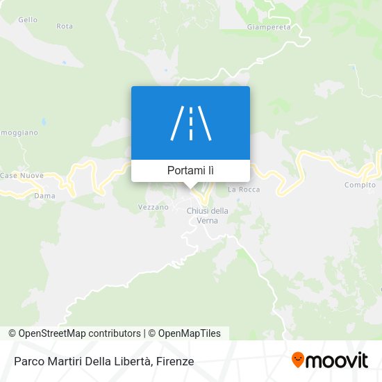 Mappa Parco Martiri Della Libertà