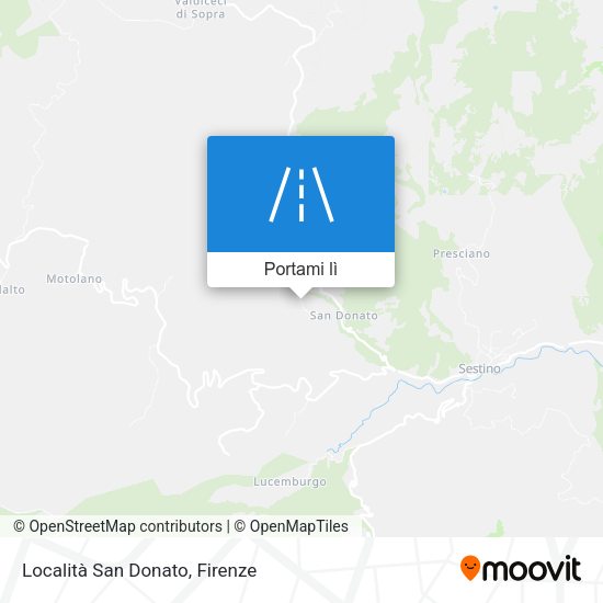Mappa Località San Donato