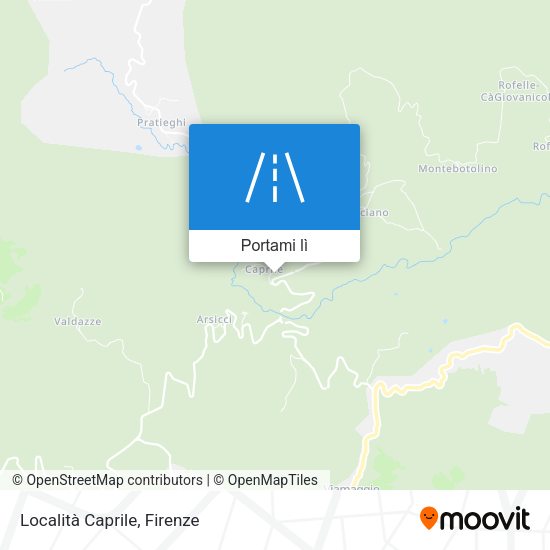 Mappa Località Caprile