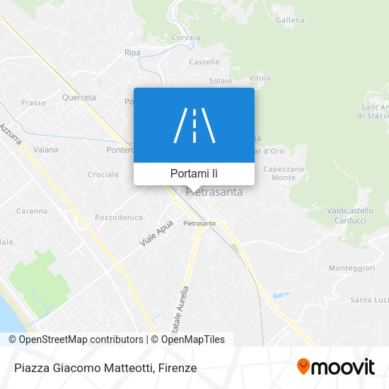Mappa Piazza Giacomo Matteotti