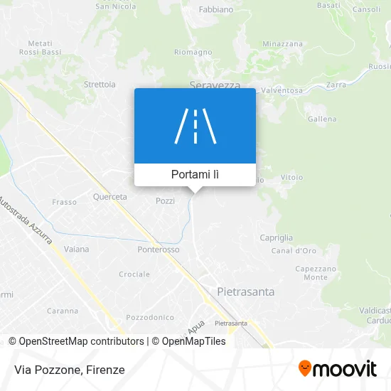 Mappa Via Pozzone