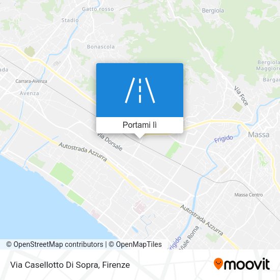 Mappa Via Casellotto Di Sopra