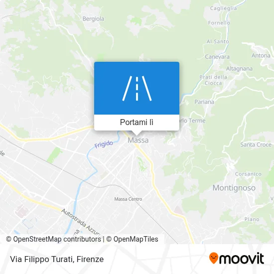 Mappa Via Filippo Turati