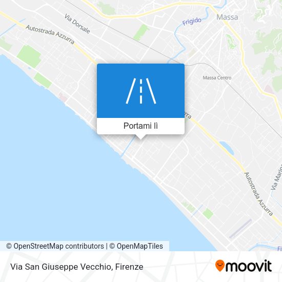 Mappa Via San Giuseppe Vecchio
