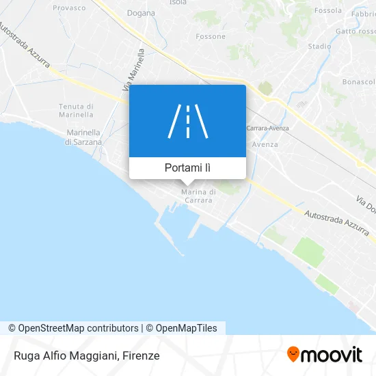 Mappa Ruga Alfio Maggiani