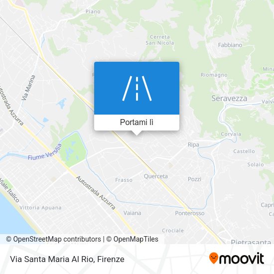 Mappa Via Santa Maria Al Rio