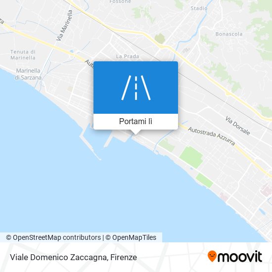 Mappa Viale Domenico Zaccagna