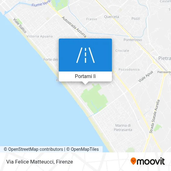 Mappa Via Felice Matteucci