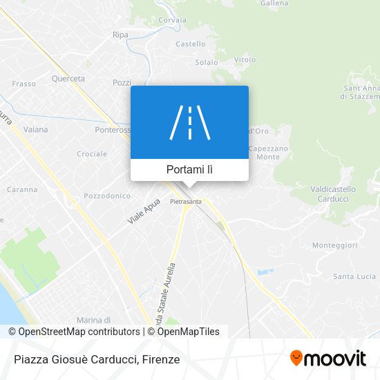 Mappa Piazza Giosuè Carducci
