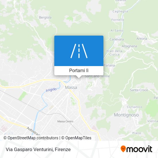 Mappa Via Gasparo Venturini