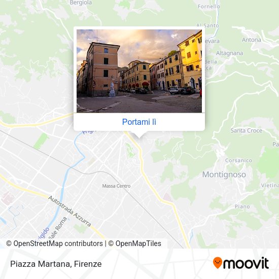 Mappa Piazza Martana