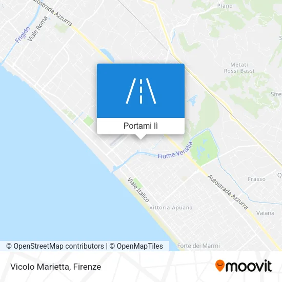 Mappa Vicolo Marietta
