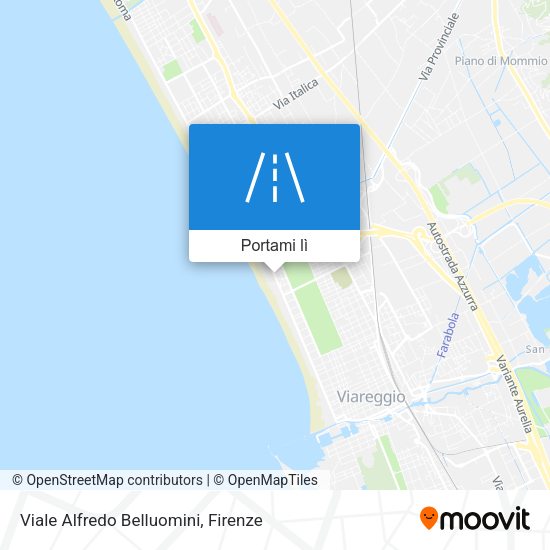Mappa Viale Alfredo Belluomini