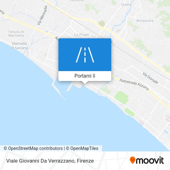 Mappa Viale Giovanni Da Verrazzano