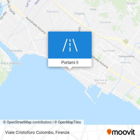 Mappa Viale Cristoforo Colombo
