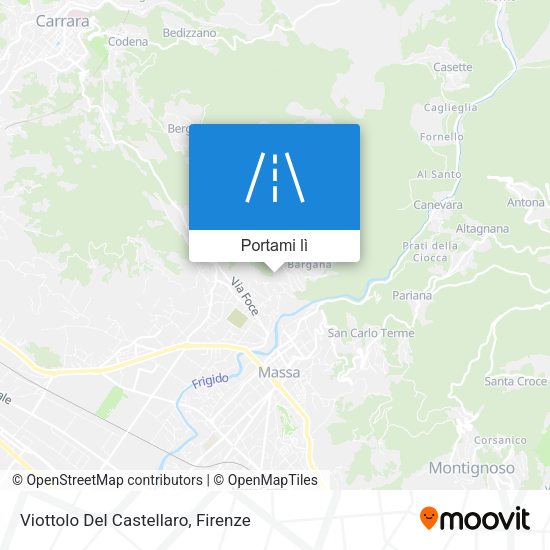 Mappa Viottolo Del Castellaro