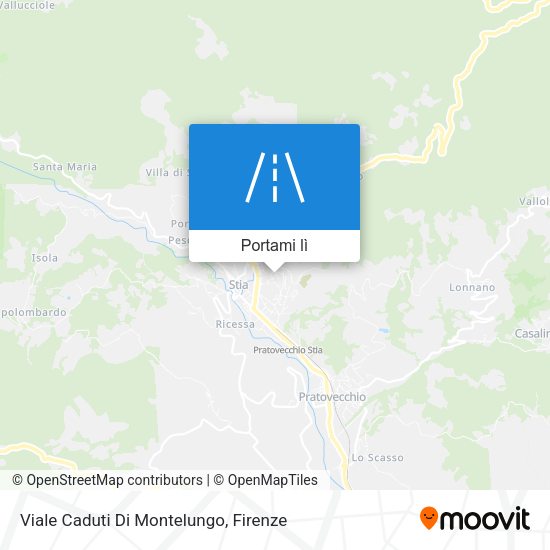 Mappa Viale Caduti Di Montelungo