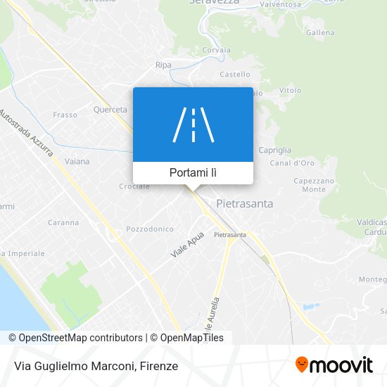 Mappa Via Guglielmo Marconi