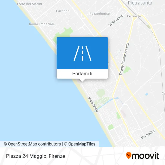 Mappa Piazza 24 Maggio