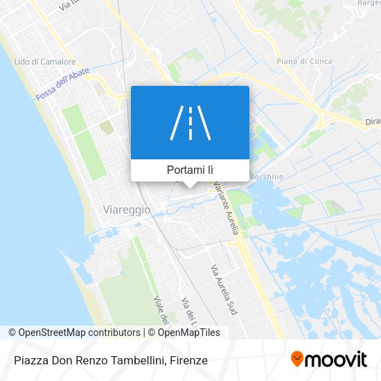Mappa Piazza Don Renzo Tambellini