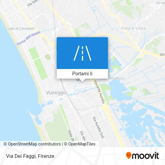 Mappa Via Dei Faggi