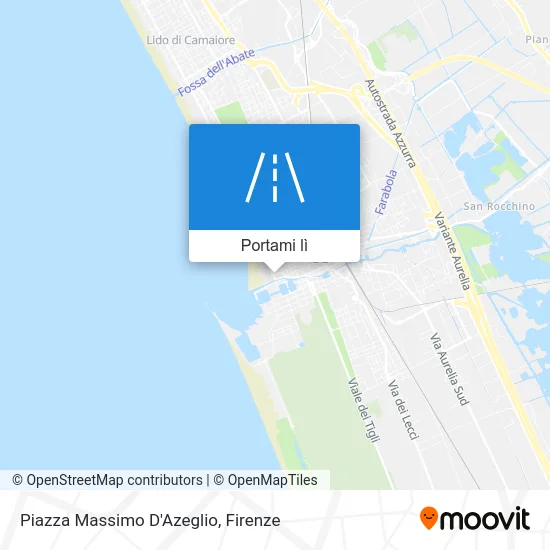 Mappa Piazza Massimo D'Azeglio