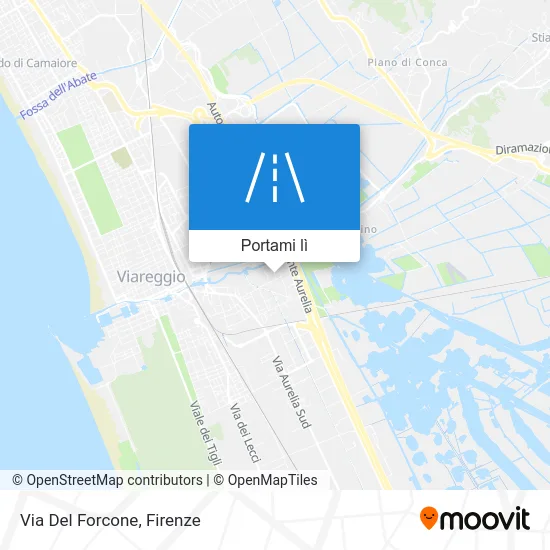 Mappa Via Del Forcone