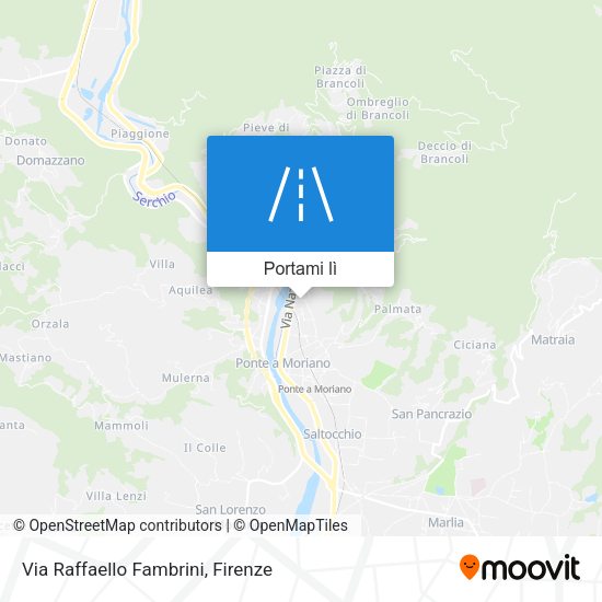 Mappa Via Raffaello Fambrini