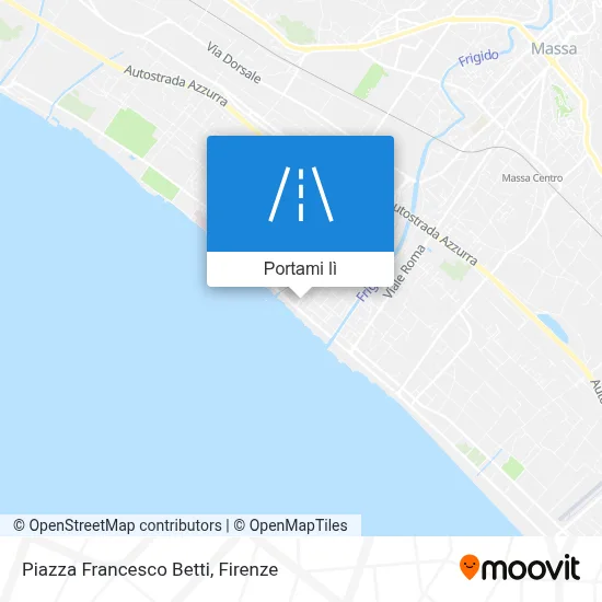 Mappa Piazza Francesco Betti