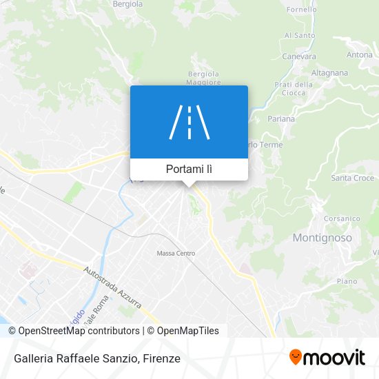 Mappa Galleria Raffaele Sanzio