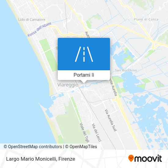 Mappa Largo Mario Monicelli