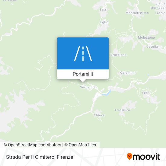 Mappa Strada Per Il Cimitero