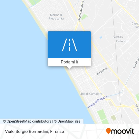 Mappa Viale Sergio Bernardini